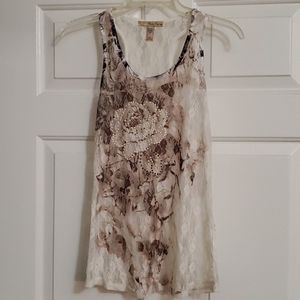 American Rag Embroidered Racerback